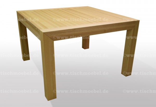 tisch esche cube ausziehbar massiv