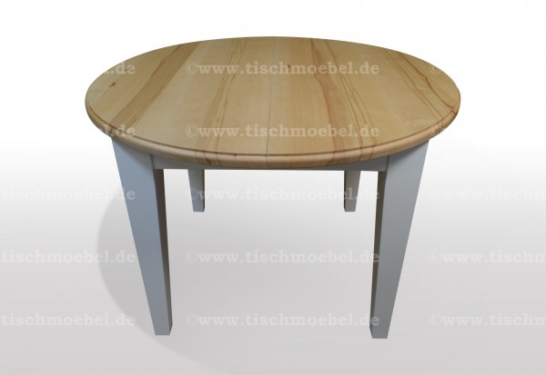 Kernbuchen Tisch rund ausziehbar 