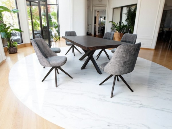 Moderner konfigurierbarer Drehstuhl - Linea Alana VI