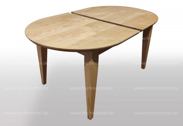 Esstisch Kirschbaum oval europäisch 120x80