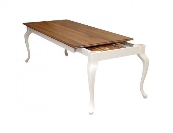 Esstisch nach Mass ausziehbar nussbaum min