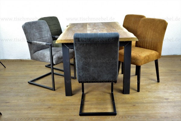 Stuhl Altana mit Armlehne - Freischwinger - Loft Style