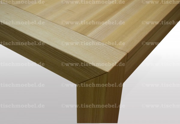 kuechentisch esche cube ausziehbar massiv