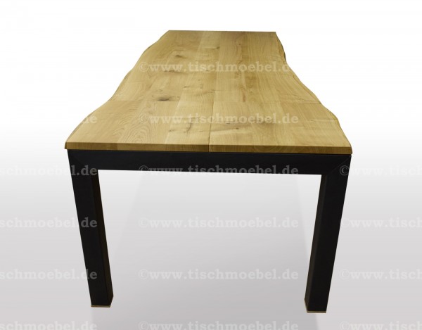 Tisch mit naturkante wildeiche 230 x 120 cm min