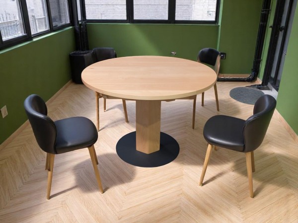 Holztisch rund buche ausziehbar um 50cm - 140cm Durschmesser