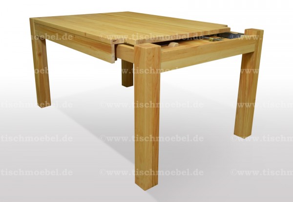 tisch erle ausziehbar 120