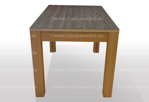 Esszimmertisch Buche massiv ausziehbar keramikplatte