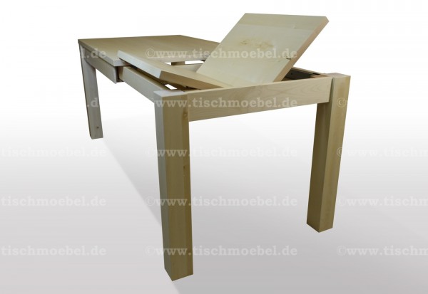 Tisch Ahorn massiv ausziehbar2