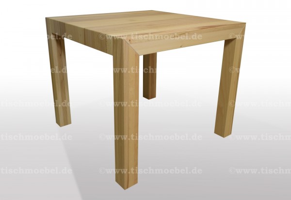 Esszimmertisch Kernbuche Cube quer gemasert
