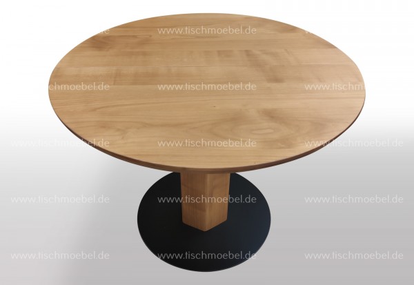 runder Esstisch Kirsche amerikanisch ausziehbar Durchmesser 110cm