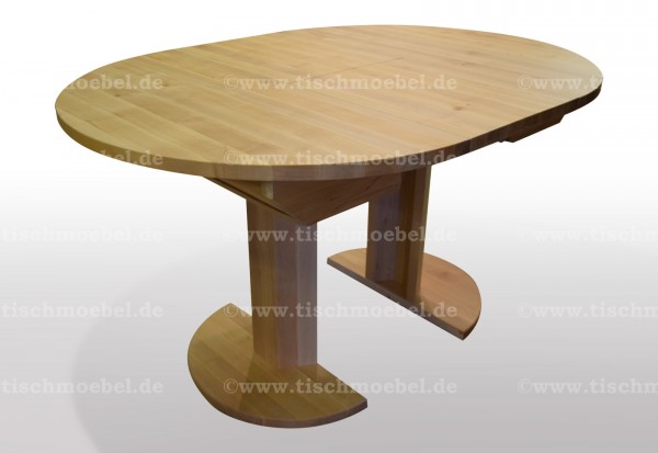runder esstisch ausziehbar erle massiv