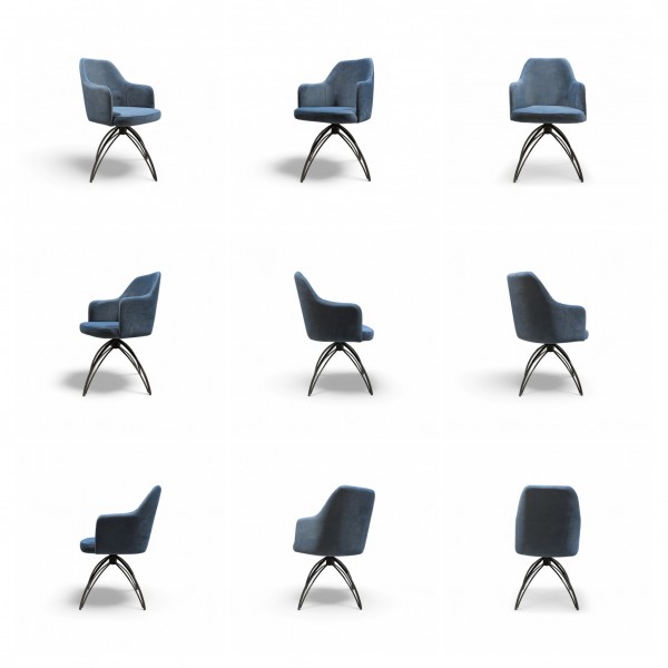 Moderner Drehstuhl - Linea Alana III