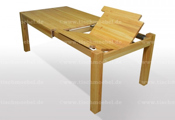 ausziehtisch erle massiv 120